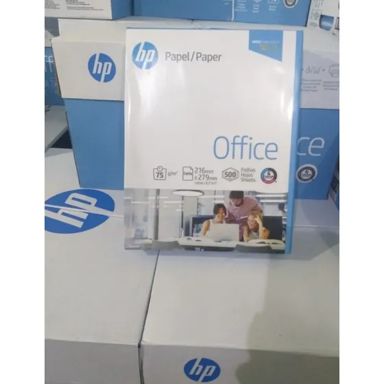 Resma De Papel Hp Tamaño Carta 500 Hojas 