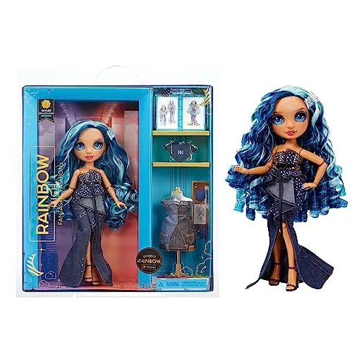 Arco Iris Alta Fantástica Moda Skyler Bradshaw - Azul 25y6x