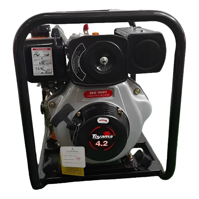 Motobomba Diesel Autocebante De Caudal 2x2  Toyama