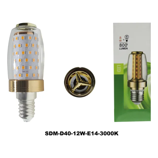 Bombillo Led Smd 12w 3000k Pack 2 Unidades
