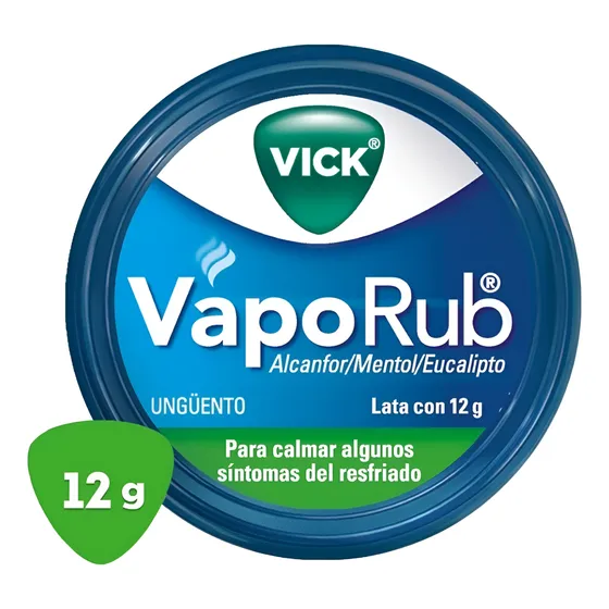 Vick Vaporub Descongestionante Vaporizante - 12g