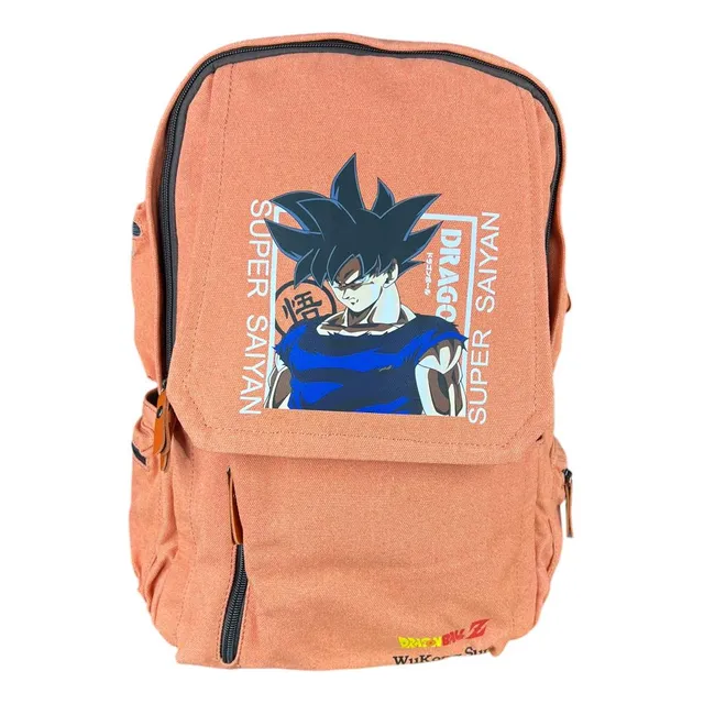 Maleta Naranja Goku Super Saiyan Dragon Ball