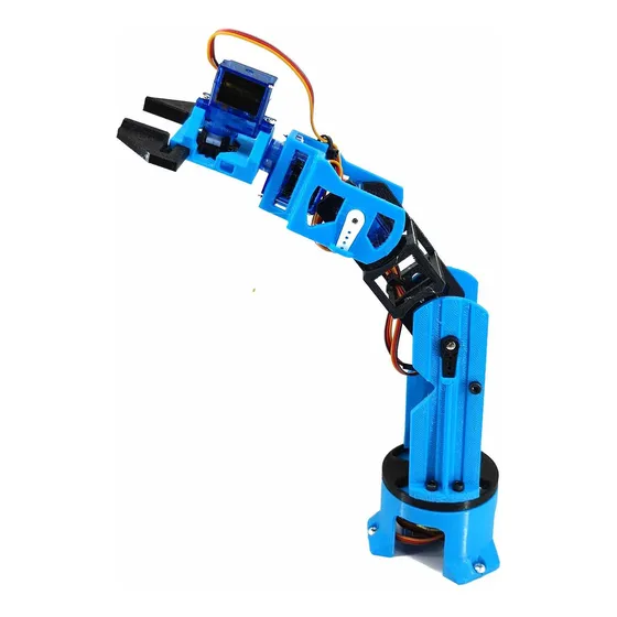 Braço Robótico Para Projeto Arduino Mg90s Sg90
