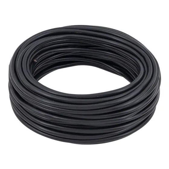 Fio Cabinho Pp 2x1,0mm Rolo 50mts 500v Cobre Pvc Ultraflex