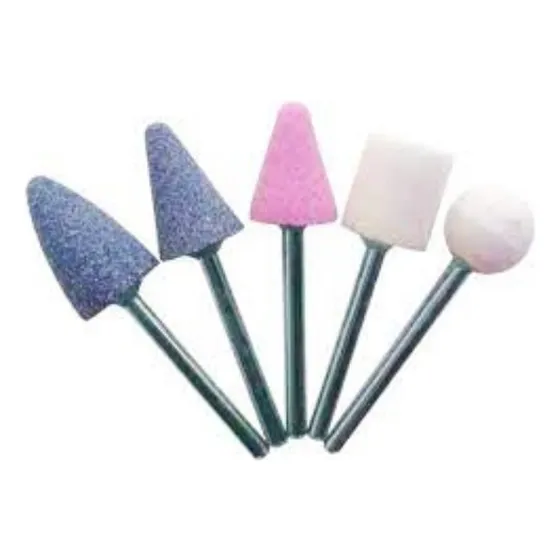 Kit 5 Piezas Piedra De Dremel Pulir Taladro Broca 1/8 Exxel
