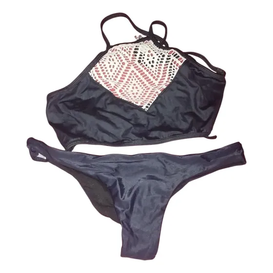 Lote Bikinis Y Mallas Enterizas Mujer,talle 85,90,90 (s,m) Blanco 90