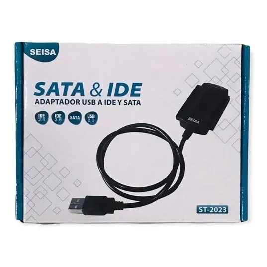 Convertidor Disco Duro Sata/ide 2.5 /3.5 A Usb 2.0