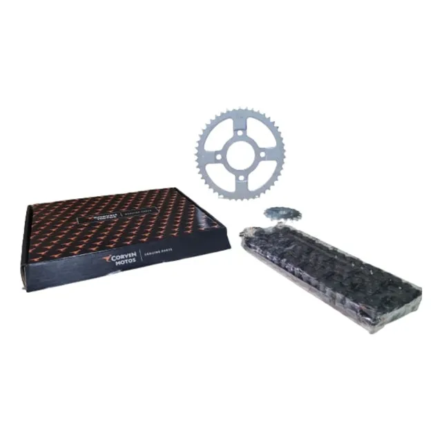 Kit Transmision Corven Triax150 Original Piñon Corona Cadena