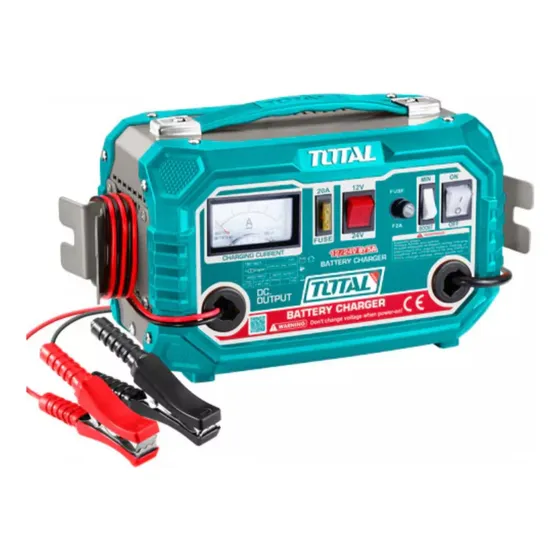 Cargador De Batería 12/24 Voltios Tbc1601 Marca Total
