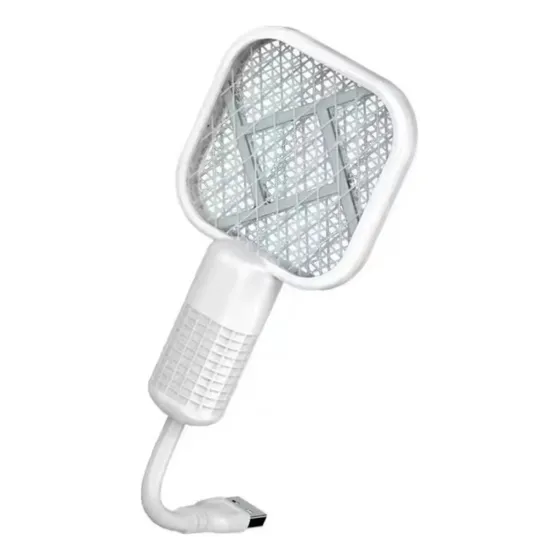 Lámpara Raqueta Led Usb Mata Mosquitos Pieza Chicos,oficina