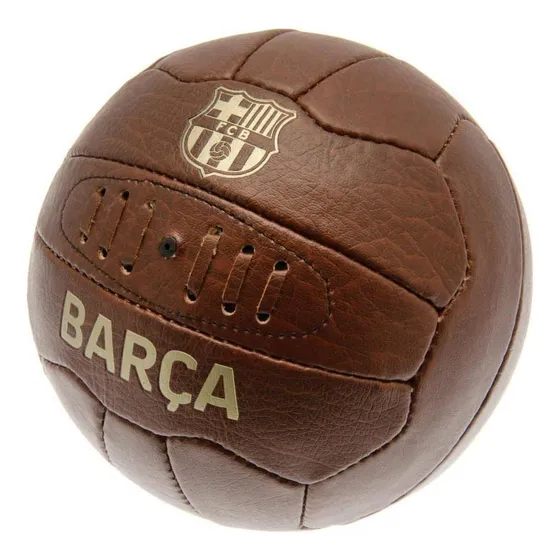 Bola De Cuero Retro De Barcelona Bola Tamaño 5