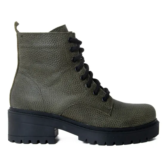 Botas Borcegos Cuero Vacuno Colores Mujer Dama Fiori Julia