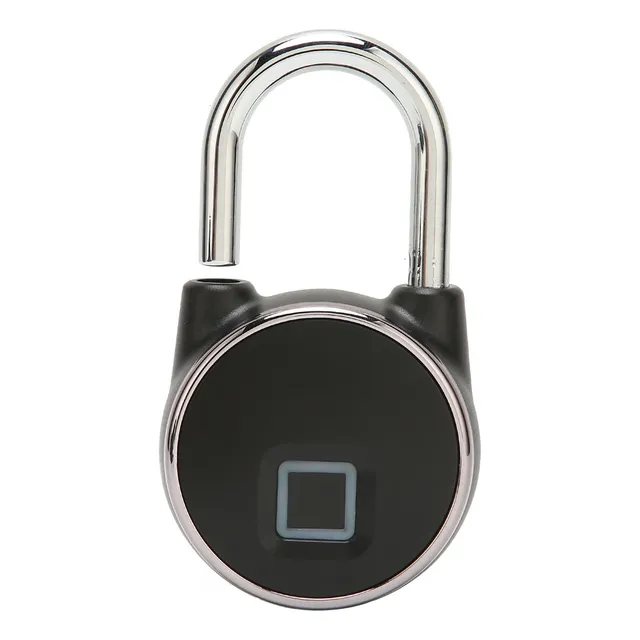 Candado Con Huella Digital, Carga Usb, Aplicación De Reconoc
