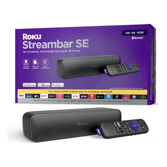 Roku Streambar Se Barra De Sonido 2 En 1 4k