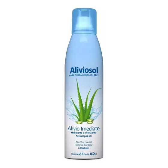 Aliviosol Hidratante E Refrescante Aerosol Pós Sol 200ml