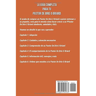 Libro: La Guía Completa Para Tu Pastor De Brie O Briard: La Libro: La Guía Completa Para Tu Pastor De Brie O Briard: La