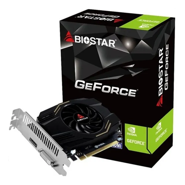 Tarjeta Video Biostar Gt 1030 4gb Ddr4 Pci Express Dvi Hdmi