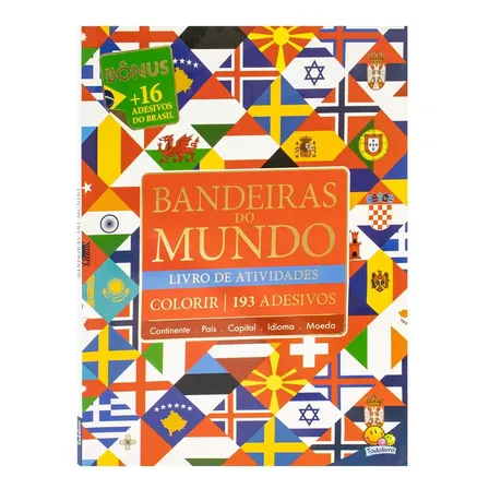 Bandeiras do Mundo - WonderHouse - Todolivro - Capa Dura