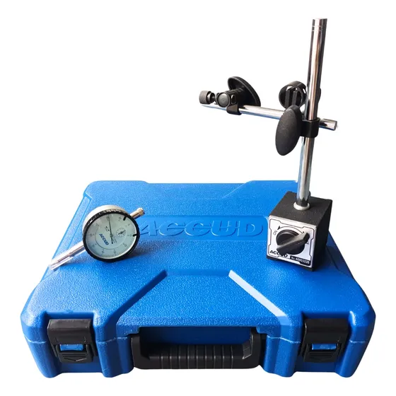 Reloj Comparador Y Base Magnética Con Maleta Accud