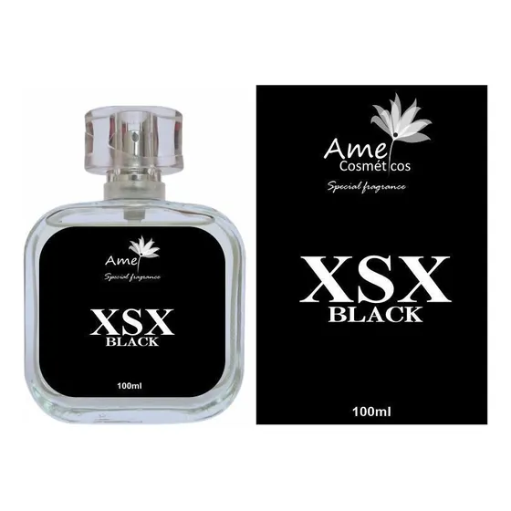 Perfume Amei Cosméticos Xsx Black 100ml