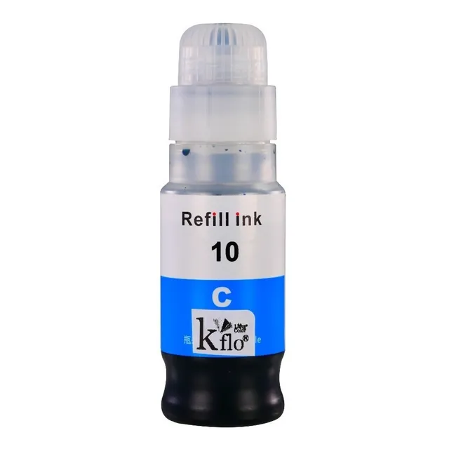Kflo Tinta Gi10 Compatible Cian 70ml Para Uso En Canon