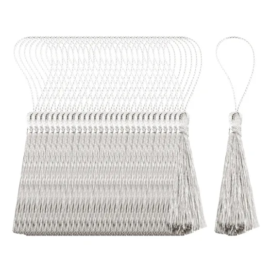 30 Piezas De Borlas De Hilo Suave Hechas A Mano Pequeño