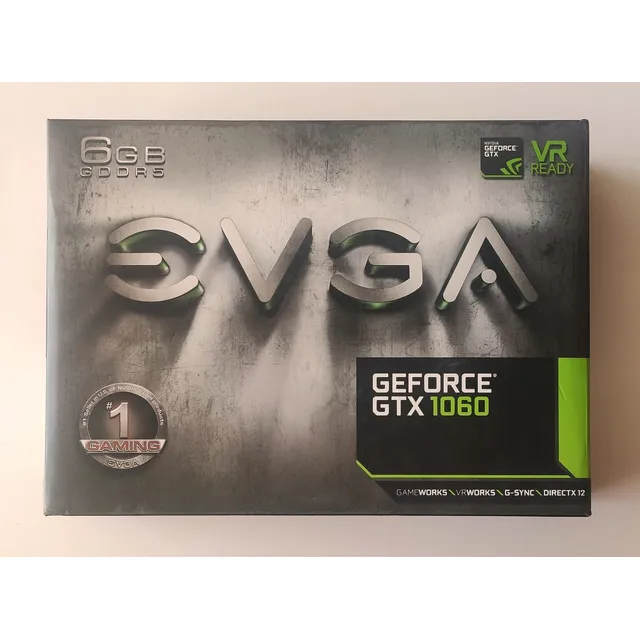 Tarjeta De Video Nvidia Evga Geforce Gtx 1060 6 Gb Vram Ddr5