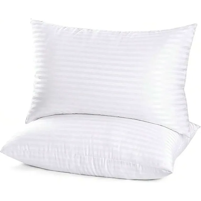 Almohadas Para Cama Dormir Hotelera Sognare 45 * 75cm Blanca Blanco