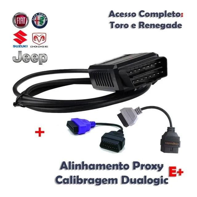 Scanner Fiat Alinhamento Proxi Acesso Completo Toro Renegade