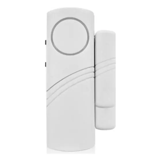 Alarma Antirrobo Casa Sensor Magnético Puertas Ventanas Color Blanco