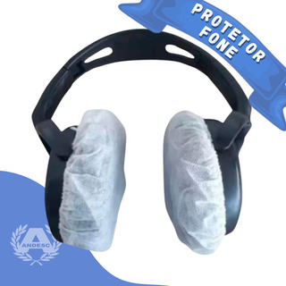 Protetor Descartável Para Fone De Ouvido Headset 100 Unid. Protetor Descartável Para Fone De Ouvido Headset 100 Unid.