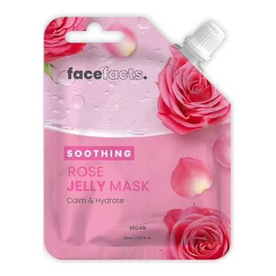 Mascarilla De Gelatina Face Facts Rose 60 Ml