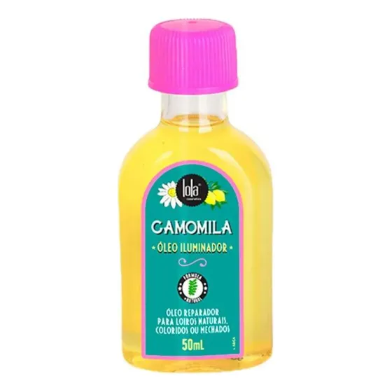 Óleo Reparador Iluminador Camomila 50ml Lola