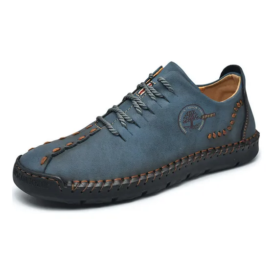 . Hombres Casual Zapatos De Cuero Deportes Botas De Trabajo