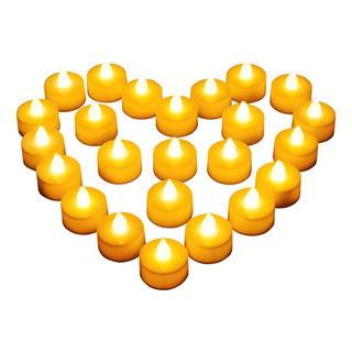 24 Pzas Velas Ligeras Eléctricas Led Para Bodas 24 Pzas Velas Ligeras Eléctricas Led Para Bodas