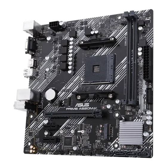  Motherboard Asus Prime A520m-k Amd 3° Gen Ryzen M.2 Pcreg