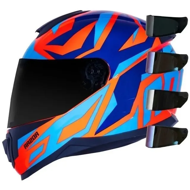 Capacete Moto Norisk Razor Diversos Graficos Novo Lançamento