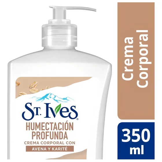 Crema Corporal Hidratante St Ives Corporal Avena Karite 350