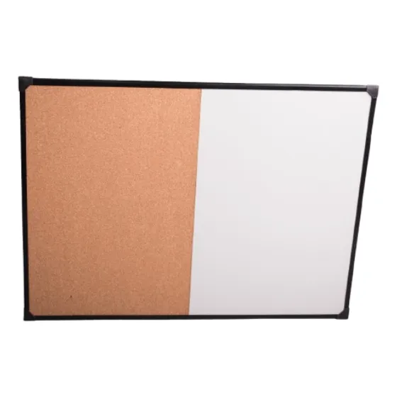 Pizarra Combinada Corcho Y Blanca 40x60 Mercado Envíos