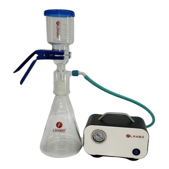 Bomba De Vacio 15l Y Equipo De Filtracion Jf Lhabo