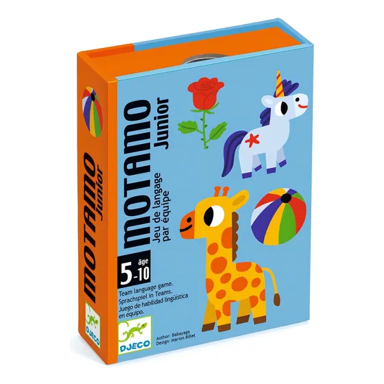 Motamo Junior Juego De Cartas Habilidad Y Adivinanza Djeco