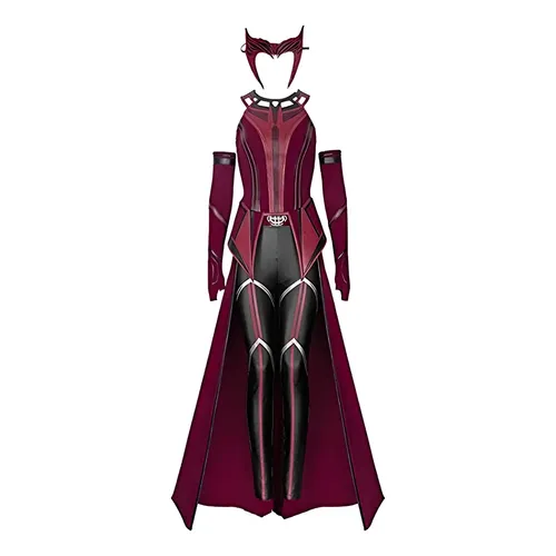 Wanda Vision Color Fantasía De Cosplay Femenino Wanda Maximoff (wandavision) Fun | Meses ...