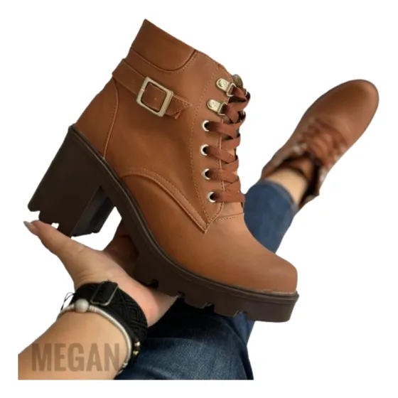 Botines Altos Elegantes Para Dama