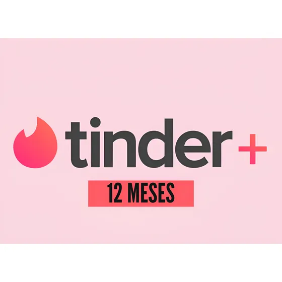 Gift Card Tinder Plus 12 Meses Envio Digital Imediato