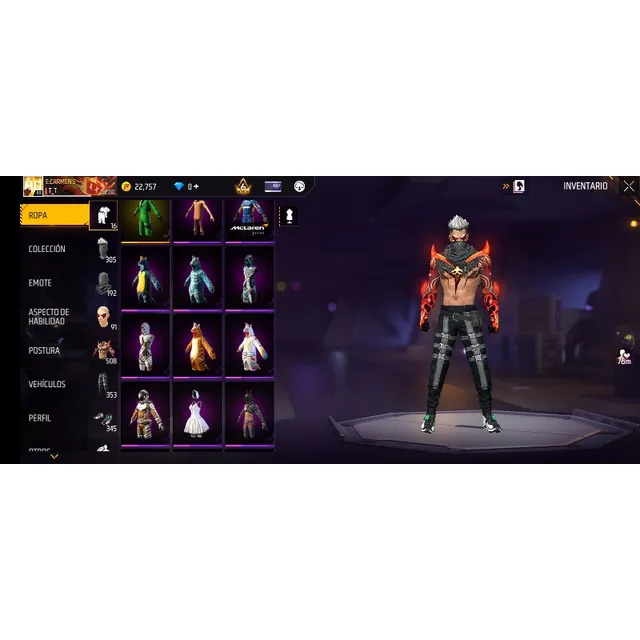Cuenta De Free Fire