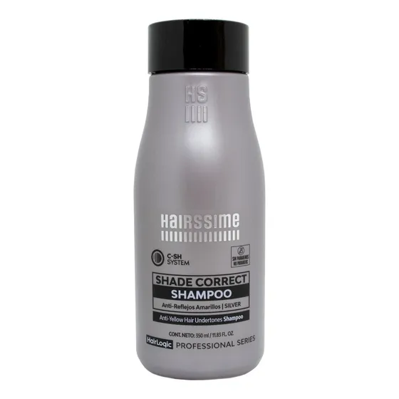 Hairssime Shade Correct Shampoo Matizador Silver Chico 6c