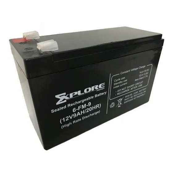 Bateria Ups Explore 12v 9ah / 20hr Recargable Moto