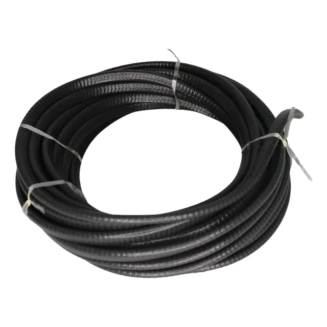 Borracha Proteção Borda Porta Casca De Cobra Mini 25mt Preto