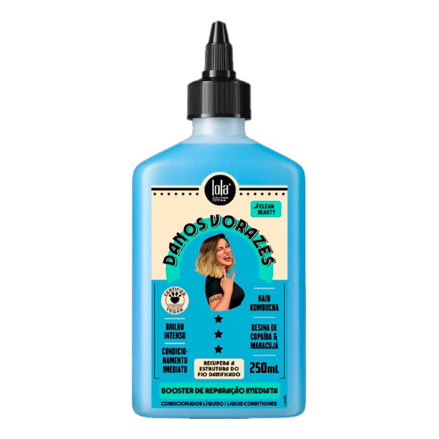 Condicionador Líquido Danos Vorazes 250ml Lola Cosmetics Condicionador Líquido Danos Vorazes 250ml Lola Cosmetics