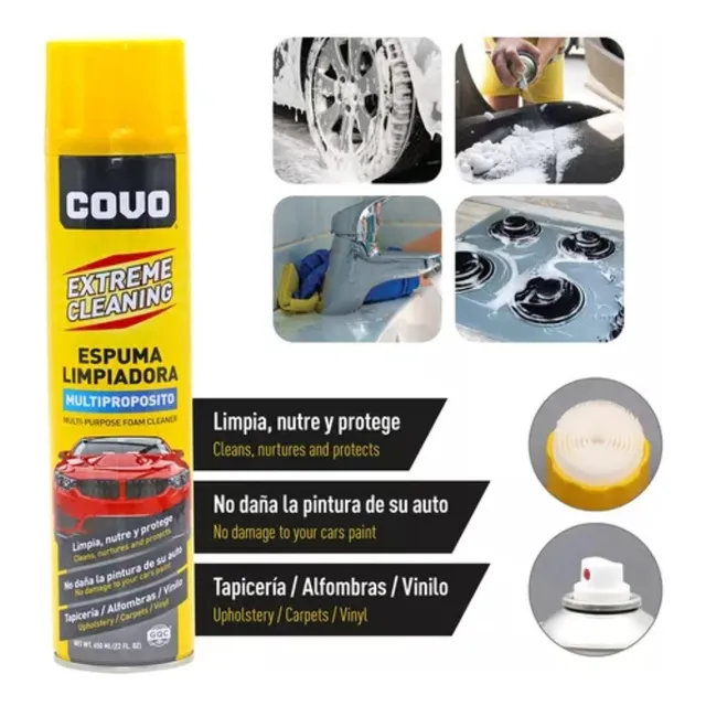 Espuma Limpiadora Multiproposito Covo Gs